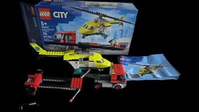 LEGO CITY: Rescue Helicopter Transport (60343) - Image 1 of 4