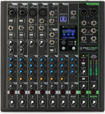 Mackie ProFX10v3+ 10-channel Mixer with USB and Enhanced Effects - Image 1 of 4