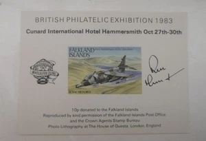Falkland Islands 1983 Aviation British Exhibition Miniature Sheet MNH - Bild 1 von 2