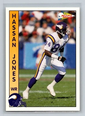 Hassan Jones 1992 Pacific #505 Minnesota Vikings - Image 1 of 2