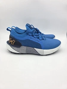 NUEVOS ZAPATOS DE GOLF UNDER ARMOUR UA PHANTOM SIN CLAVOS PARA HOMBRE 3027485-402 AZULES TALLA 9 - Imagen 1 de 5