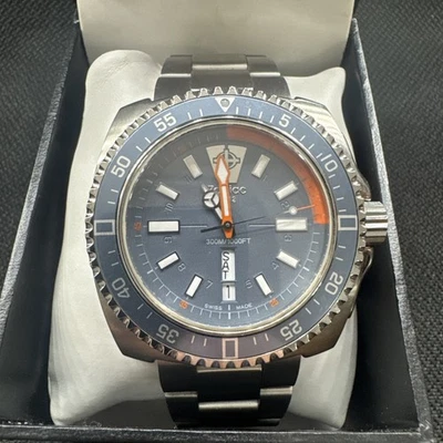 Zodiac V-Wolf Men's Watch ZO2301 In Excellent Condition New Battery - Image 1 of 4