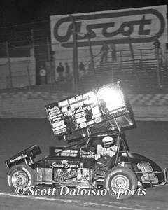 1988 Sammy Swindell 8 x 10 World of Outlaws Ascot Sprint Car Photo - Picture 1 of 1