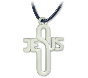 Jesus Kreuz - Kette - Anhänger aus Edelstahl - Bild 1 von 1