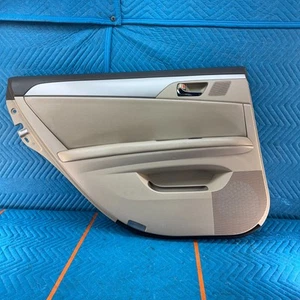 07-10 TOYOTA AVALON XL Rear Left Interior Door Trim Panel Ivory Tan Oem - Picture 1 of 13