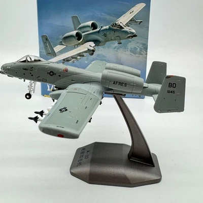 1:100 Diecast A-10A Thunderbolt II "Warthog" Modelo de Caza Colección Militar Foto 1 de 4