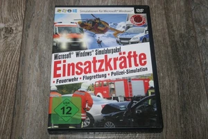 Einsatzkräfte Feuerwehr ; Flugrettung ; Polizei Simulation 1 CD DVD-ROM - Bild 1 von 1