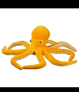 IKEA BLAVINGAD Pulpo Juguete Suave Amarillo 20" Peluche Niños Juguete NUEVO - Imagen 1 de 3