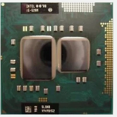 Intel Core i5-520M 2.4 GHz SLBNB Dual-Core Socket PGA 988 Laptop CPU Procossors - Image 1 of 2