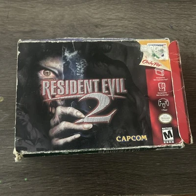 Resident Evil 2 Nintendo 64, 1999, Authentic In Box - Image 1 of 4