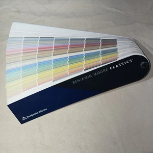Benjamin Moore CLASSICS Farbmuster FAN DECK Farben Dekorieren Wände Verkleidung Tür - Bild 1 von 5