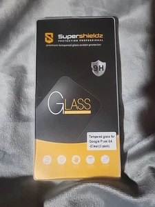 Supershieldz (3 Pack) Designed for Google Pixel 6a Tempered Glass Screen Protect - Picture 1 of 6