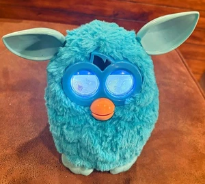 Hasbro 2012 Furby Boom Blue Teal Interactive Working Condition - Picture 1 of 6