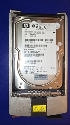 HP Compaq 300GB 10000 RPM Ultra-320 SCSI Hard Drive BD3008856C Part# 365695-003 - Image 1 of 4