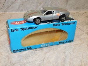 Vintage Mebetoys Hotwheels Sputafuoco Gran Toros Chevy Astro II Toy Car IN BOX - Picture 1 of 6