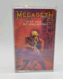 Peace Sells But Who's Buying? Megadeth 1986 Cassette Tape Good Used Condition  - Picture 1 of 6