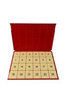 LÜK Kasten groß 24 Plättchen | rot | Vollständig | Guter Zustand - Bild 1 von 2