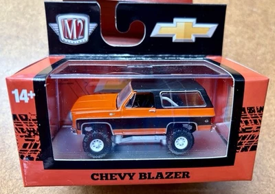 M2 Machines 1973 Chevrolet K5 Blazer Orange/Black 🧡🖤🧡🖤 - Image 1 of 4