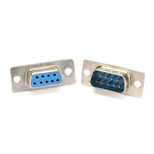 9 Pin Stecker Weiblich / Männlich RS232 Straight Through Serial D-SUB - Picture 1 of 6