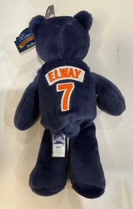 Denver Broncos #7 Limited Treasures John Elway Blue NFL Beanie Bear - Bild 1 von 4