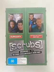 Scrubs DVD Collectors Box Set, Season 1-5. 20 discs Region 4 PAL - Picture 1 of 12
