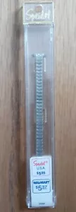 Vintage Speidel USA Ladies' Women's Watch Band In Case Wal-Mart Stainless Steel - Picture 1 of 3