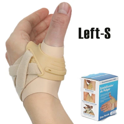 Protector de articulación soporte ortopédico para pulgar CMC inmovilizador de muñeca tenis gimnasio Foto 1 de 4