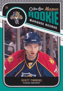 11/12 OPC..SCOTT TIMMINS..MARQUEE ROOKIE..# 584..PANTHERS..FREE COMBINED SHIP