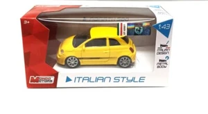 Fiat Cinquecento 500 Abarth Giallo Yellow Mondo Motors 1:43 Nuovo 1/43 - Foto 1 di 4
