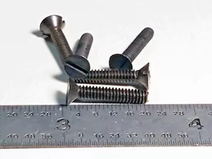 4-40 X 5/8" TORNILLO CABEZA PLANA 82 grados RANURA ACERO ÓXIDO NEGRO - 100 piezas - Imagen 1 de 1