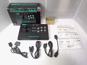 Fighting Stick Multi Controller PC Engine Mega Drive SFC Japan Box Manual - Picture 1 of 18
