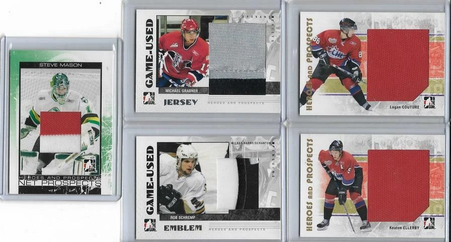 ROB SCHREMP EDMONTON OILERS 2007-08 ITG HEROES AND PROSPECTS GU PATCH #GUE-33 - Image 1 of 1