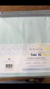 Sweet Home Collection 1500 Count Thread 4 Piece Sheet Set Twin XL - Picture 1 of 3