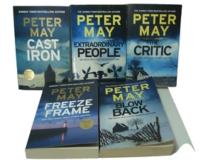 Peter May Enzo MacLeod series 5 x paperback book bundle thrillers Free P & P - Picture 1 of 10