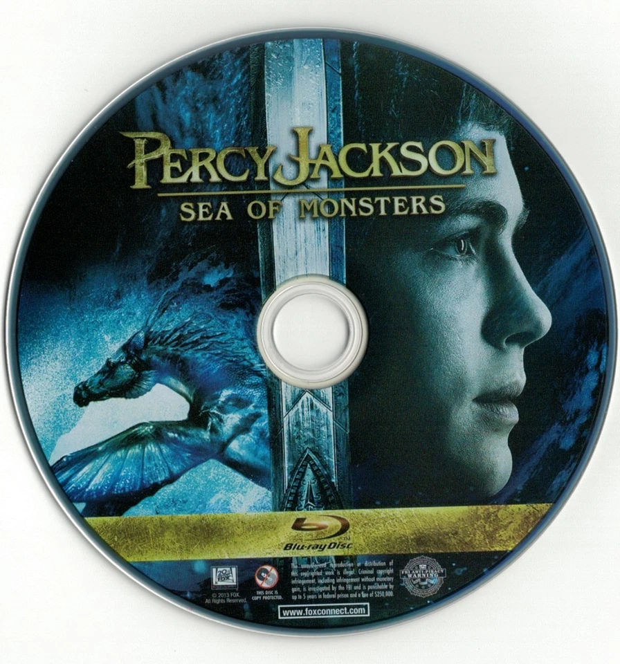 Percy Jackson: Sea of Monsters (Blu-ray disc) Logan Lerman - Image 1 of 1