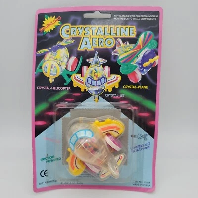 Avión de juguete Crystalline Aero 1994 de colección nuevo Crystal Jet de colección Foto 1 de 4
