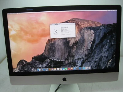 Apple iMac 27" A1419 Intel Core i7-3770 3.4Ghz 32GB GTX 675MX 1TB SATA L2012,   - Image 1 of 4