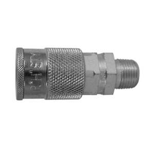 (1 / 5) Milton 1836 Coupler 3/8" Male NPT, H-Style, (3/8" Series) Free S&H - Picture 1 of 1