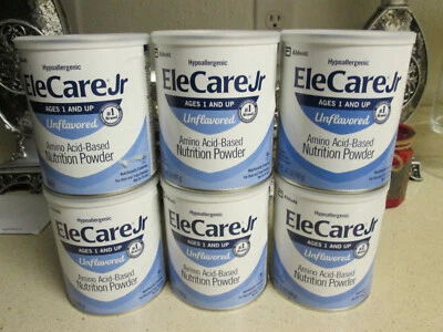 Fórmula sin sabor EleCare Jr, 6 latas X 14,1 oz/lata, caducan ABRIL 2026 Foto 1 de 3