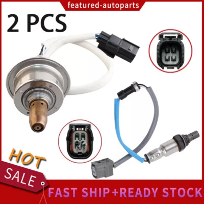 Sensor de oxígeno superior + inferior 2 piezas para Honda Accord 2,4 L L4 2013 2014 2015 2016 2017 Foto 1 de 4
