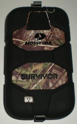 Funda Griffin Survivor Grado Militar Galaxy S4, Roble Mossy Edición Camuflaje + Clip Foto 1 de 2