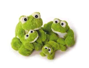 Inware peluche rana, acostado, varios tamaños - Imagen 1 de 7