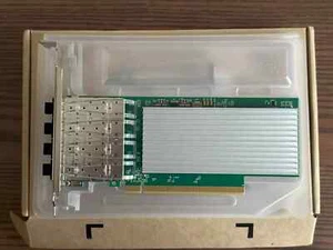 E810-XXVDA4 4-Port 25GbE SFP28 PCIE4.0x16 Server Network Adapter Intel Chips - Picture 1 of 4