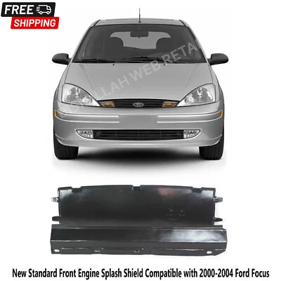 Nuevo protector contra salpicaduras de motor delantero estándar compatible con Ford Focus 2000-2004 Foto 1 de 4