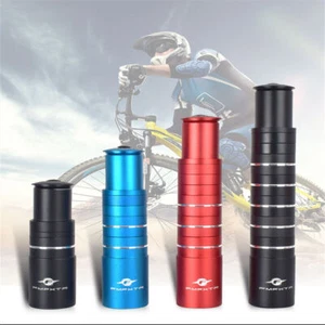 Extensor de vástago de horquilla de bicicleta adaptador de extensión elevador de manillar bicicleta de montaña MTB - Imagen 1 de 19