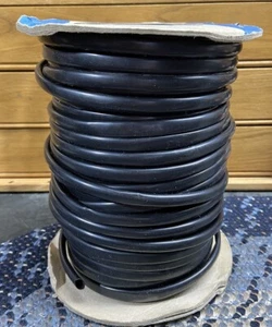 ALPHA WIRE CORP. 200 FUSS SPULE SCHWARZ SCHRUMPFSCHLAUCH 1/4 ZOLL PASSEND 105 HERGESTELLT IN USA - Bild 1 von 4