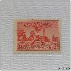 Australia Postage Stamp 2d Centenary South Australia Proclamation Tree 1936 - Picture 1 of 1