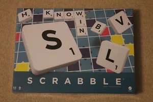 New Mattel Scrabble Game in plastic wrapping Scrabble Game - Picture 1 of 2
