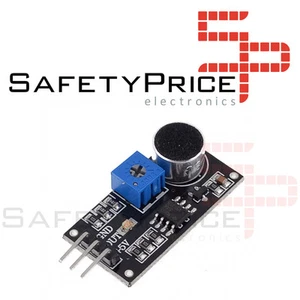 Sensor acustico detector de sonido Chip LM393 Módulo Micrófono para Arduino - Imagen 1 de 3