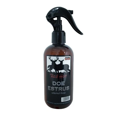 Whitetail Products Gone Wild, ¡AL ROJO CALIENTE! 100 % Pure Doe Estrous, botella de 8 oz, G9159 Foto 1 de 4